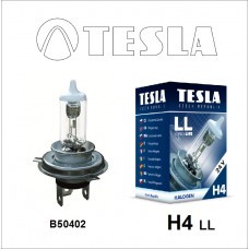 B50402 Лампа галогенная TESLA, H4 LL 24V 75/70W