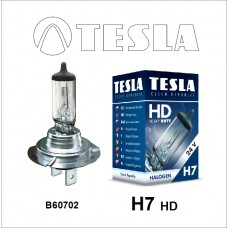 B60702 Лампа галогенная TESLA, H7 HD 24V 70W