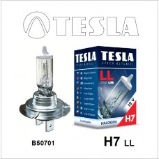 B50701 Лампа галогенная TESLA, H7 LL 12V 55W