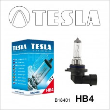 B18401 Лампа галогенная TESLA, HB4 12V 51W