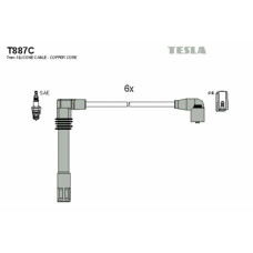 T887C провода зажигания TESLA