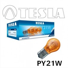 B52302 Лампа накливания TESLA, PY21W