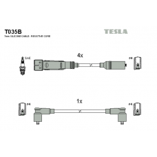 T035B провода зажигания TESLA
