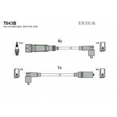 T043B провода зажигания TESLA