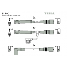 T174C провода зажигания TESLA