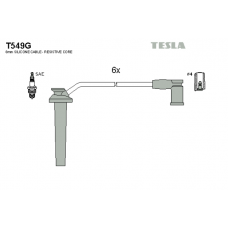 T549G провода зажигания TESLA