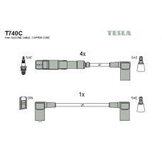 T740C провода зажигания TESLA
