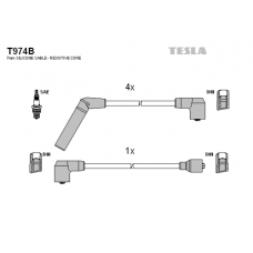 T974B провода зажигания TESLA